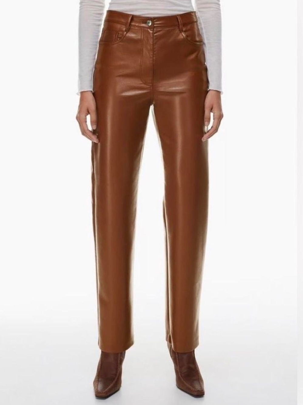 Aritzia Women’s Brown/Tan Trousers